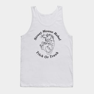 Trick Or Trash Street Cat Tank Top